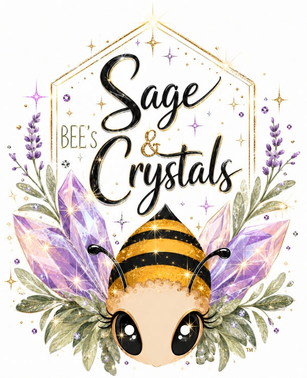 Bee's Sage and Crystals 