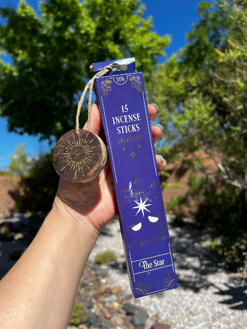 Tarot-Inspired Incense: The Star Card and the Tranquil Aroma of Lavender