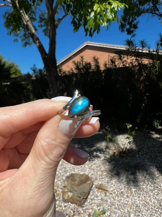 Labradorite Ring