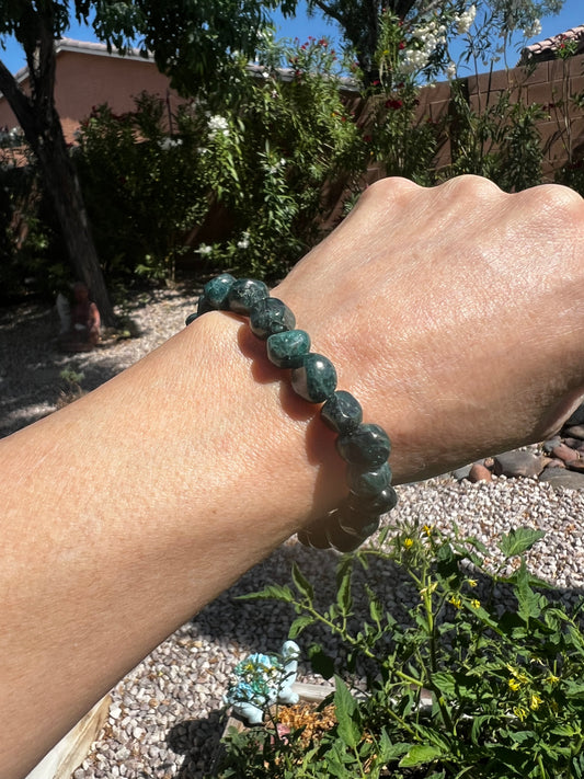 Green Apatite Bracelet