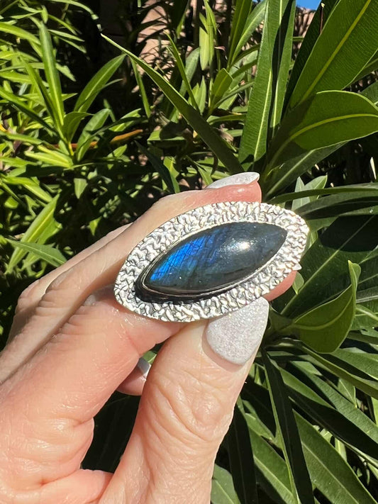 Labradorite Ring