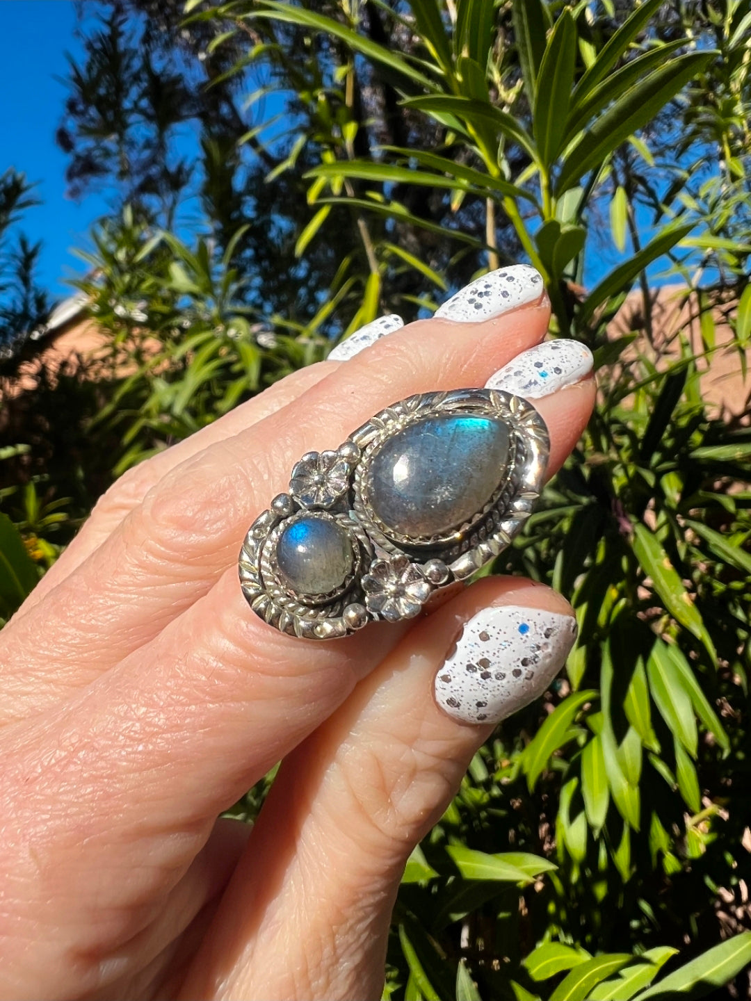 Labradorite Ring
