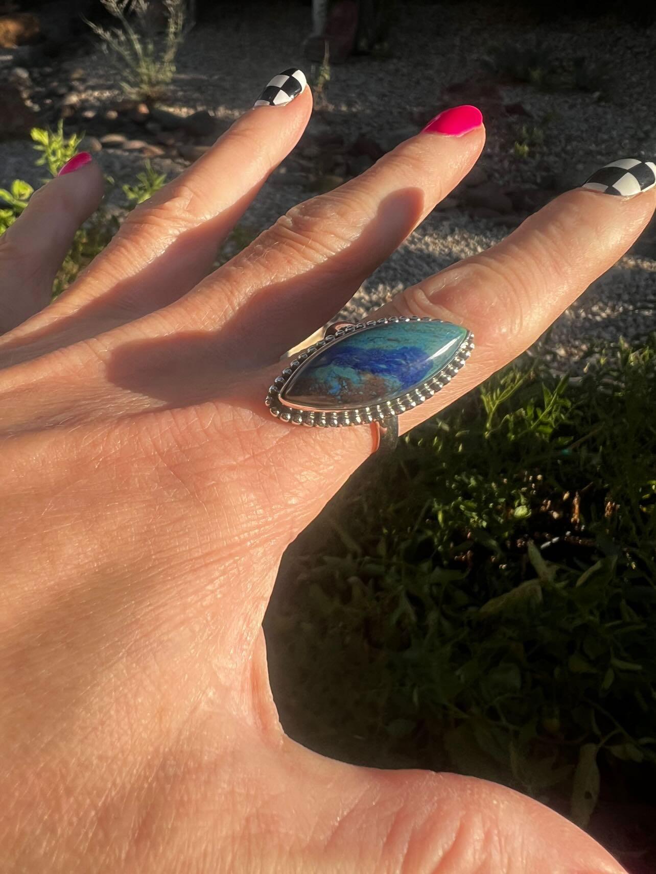 Azurite Ring