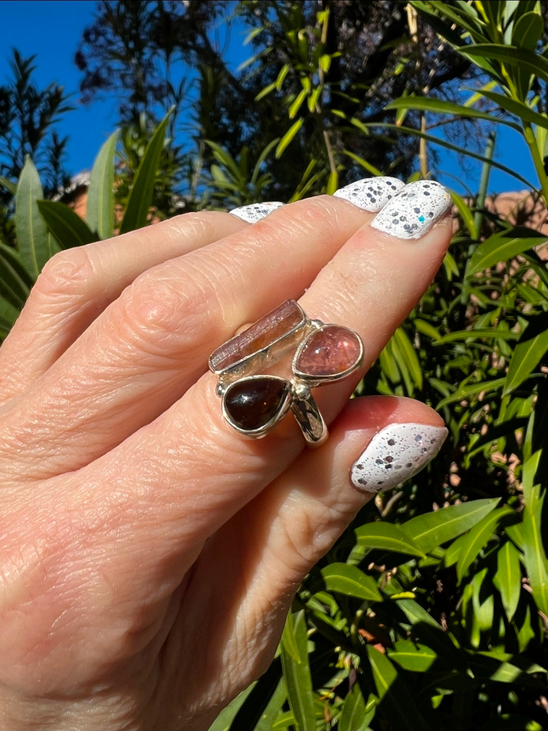 Pink Tourmaline Ring