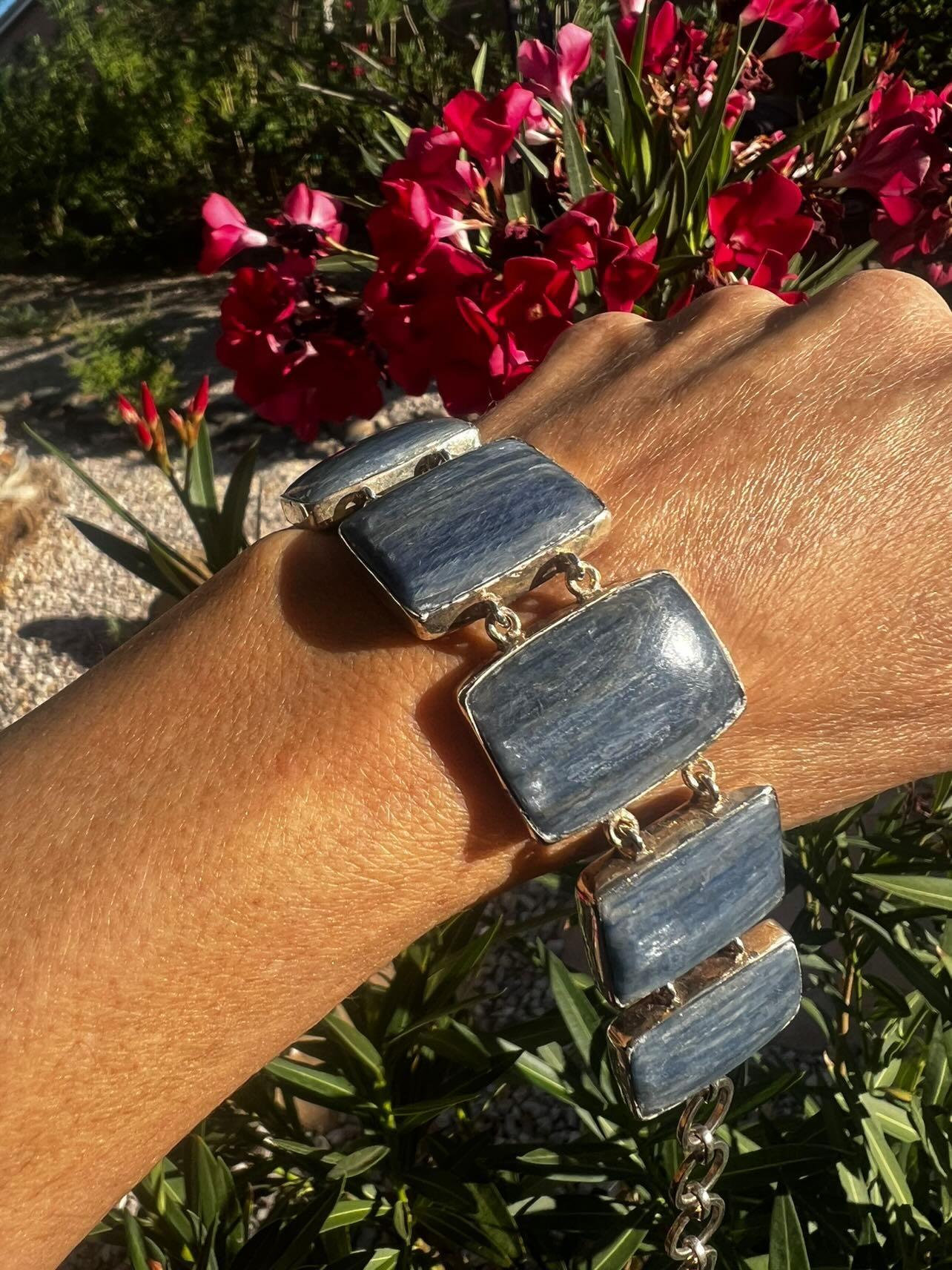 Blue Kyanite Bracelet
