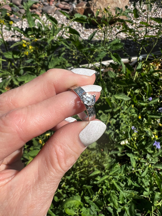 Herkimer Diamond Ring