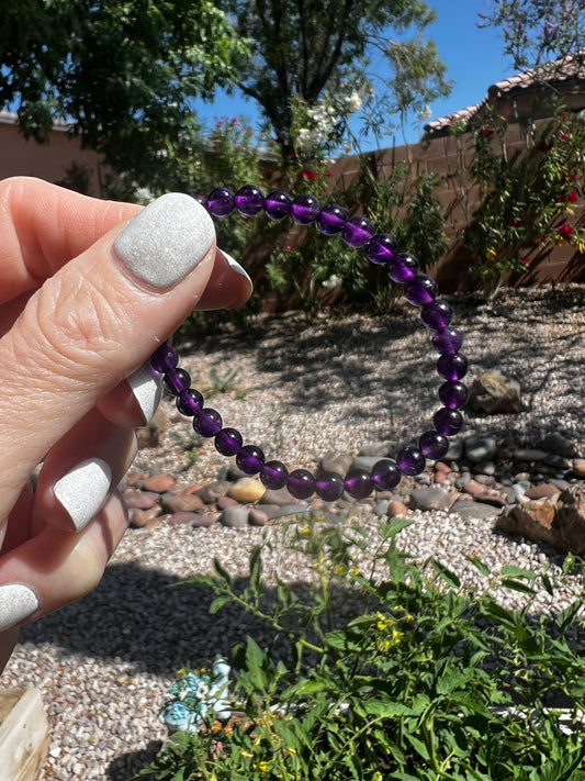 Amethyst Child's Bracelet