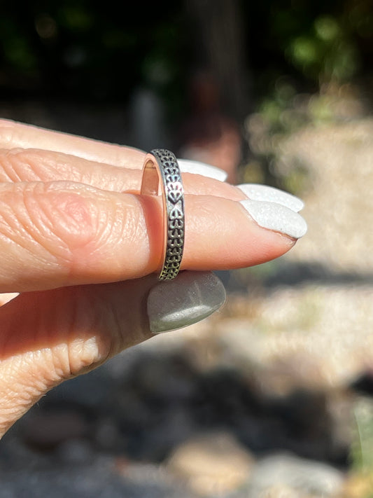 Silver Band Ring
