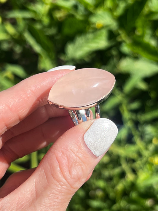 Rose Quartz Ring