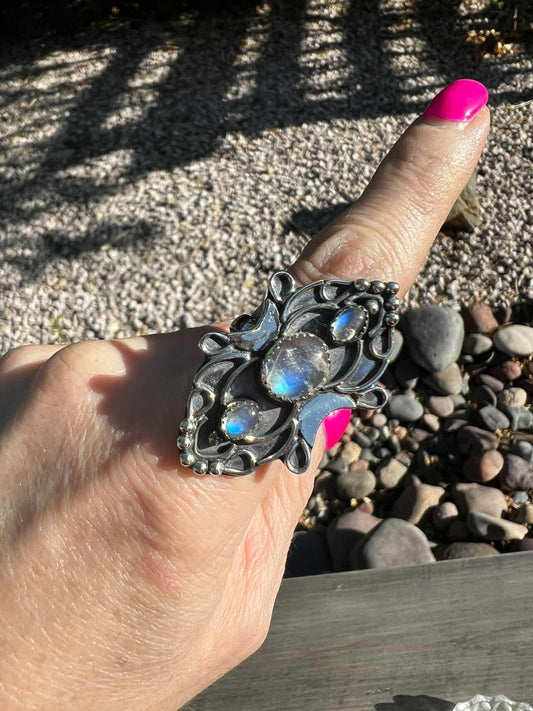 Labradorite Ring