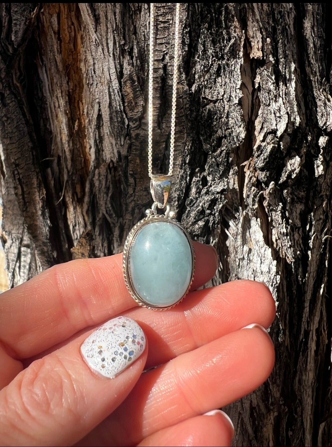 Aquamarine Necklace