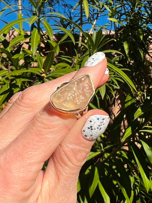 Libyan Desert Glass Ring 1