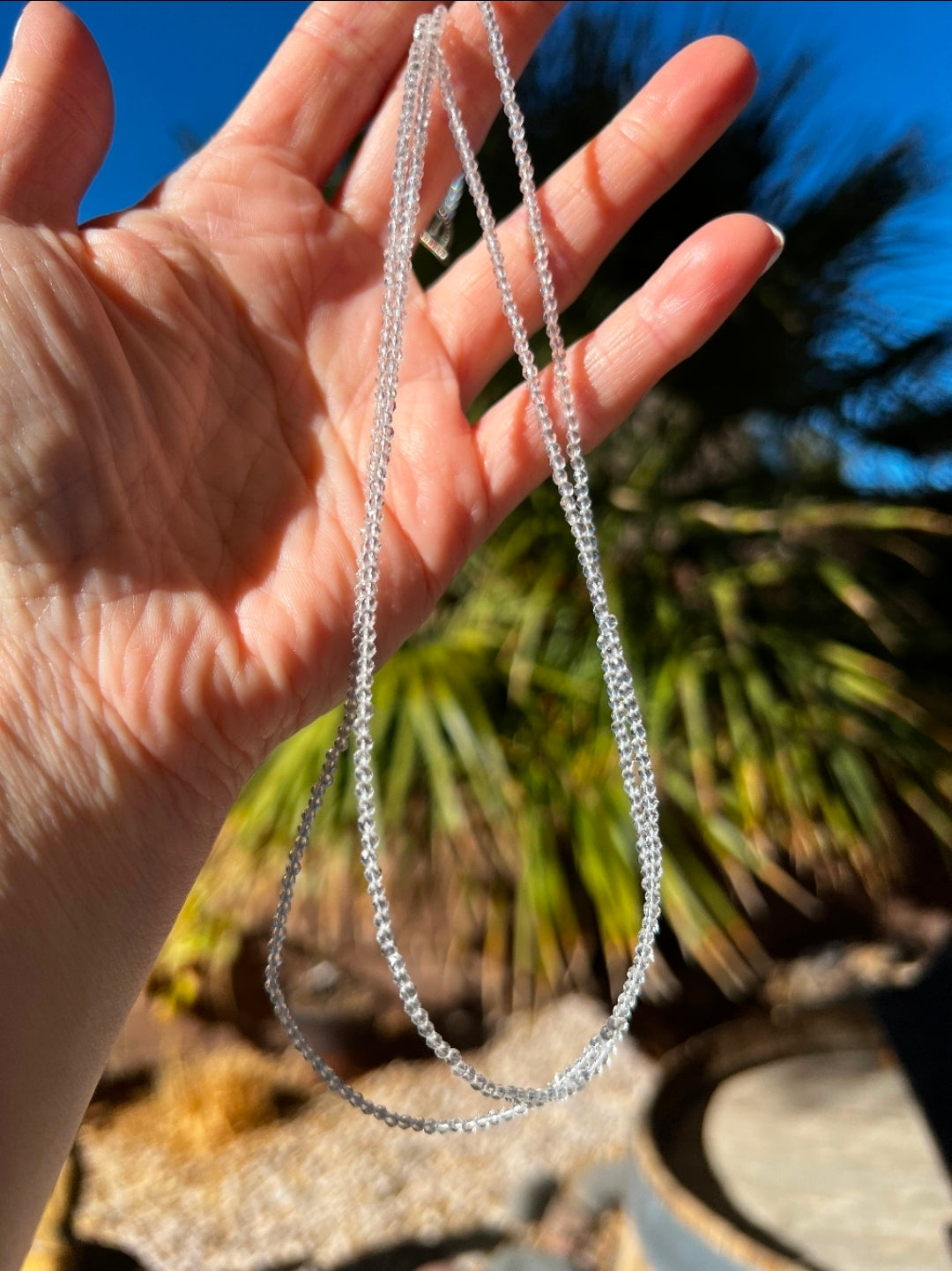 Clear Quartz Necklace