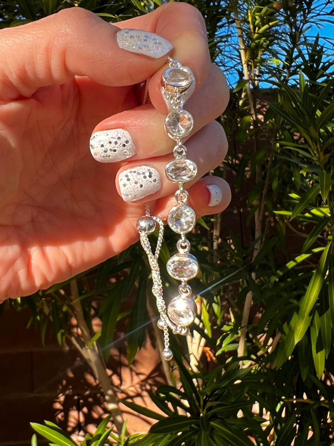 Clear Quartz Boho Style Bracelet