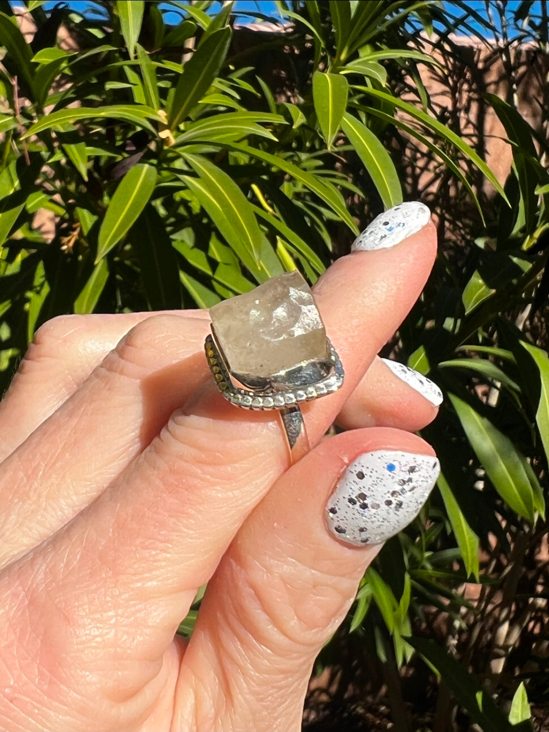 Libyan Desert Glass Ring 4