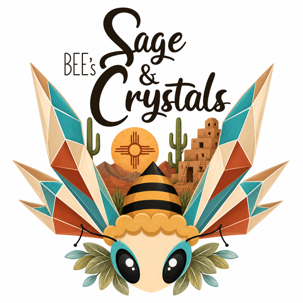 Bee's Sage and Crystals 