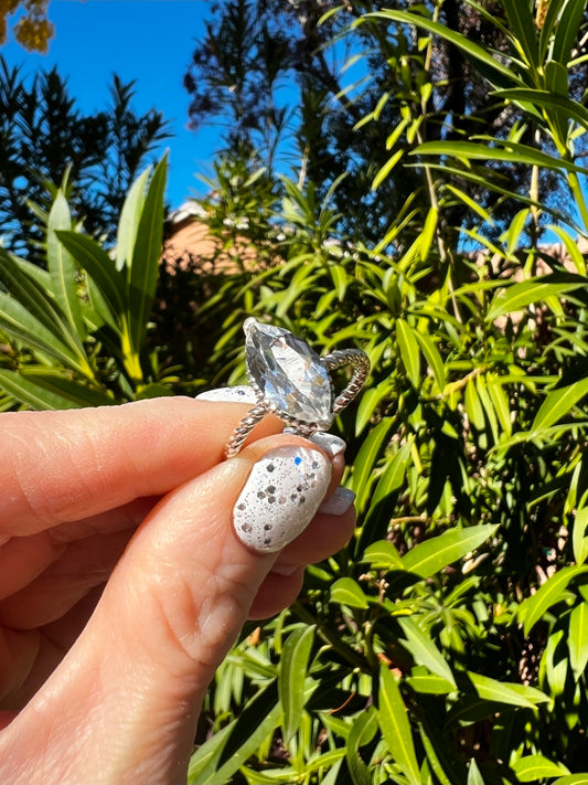 Clear Quartz Ring