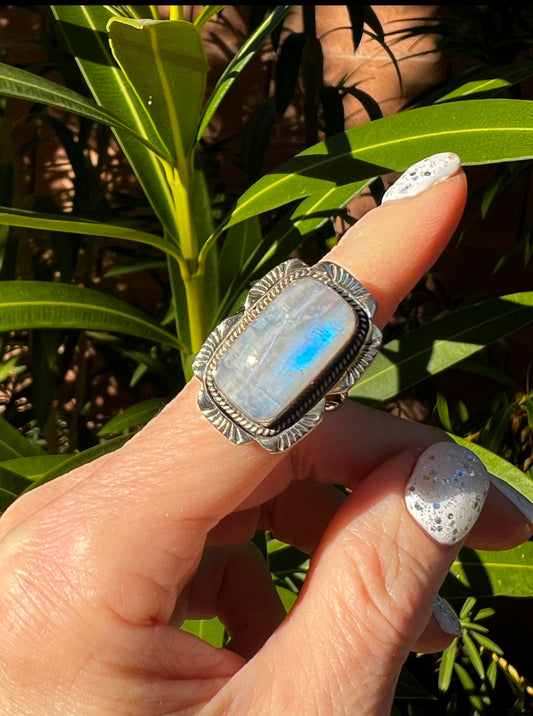 Moonstone Ring