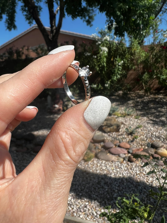 Herkimer Diamond Ring