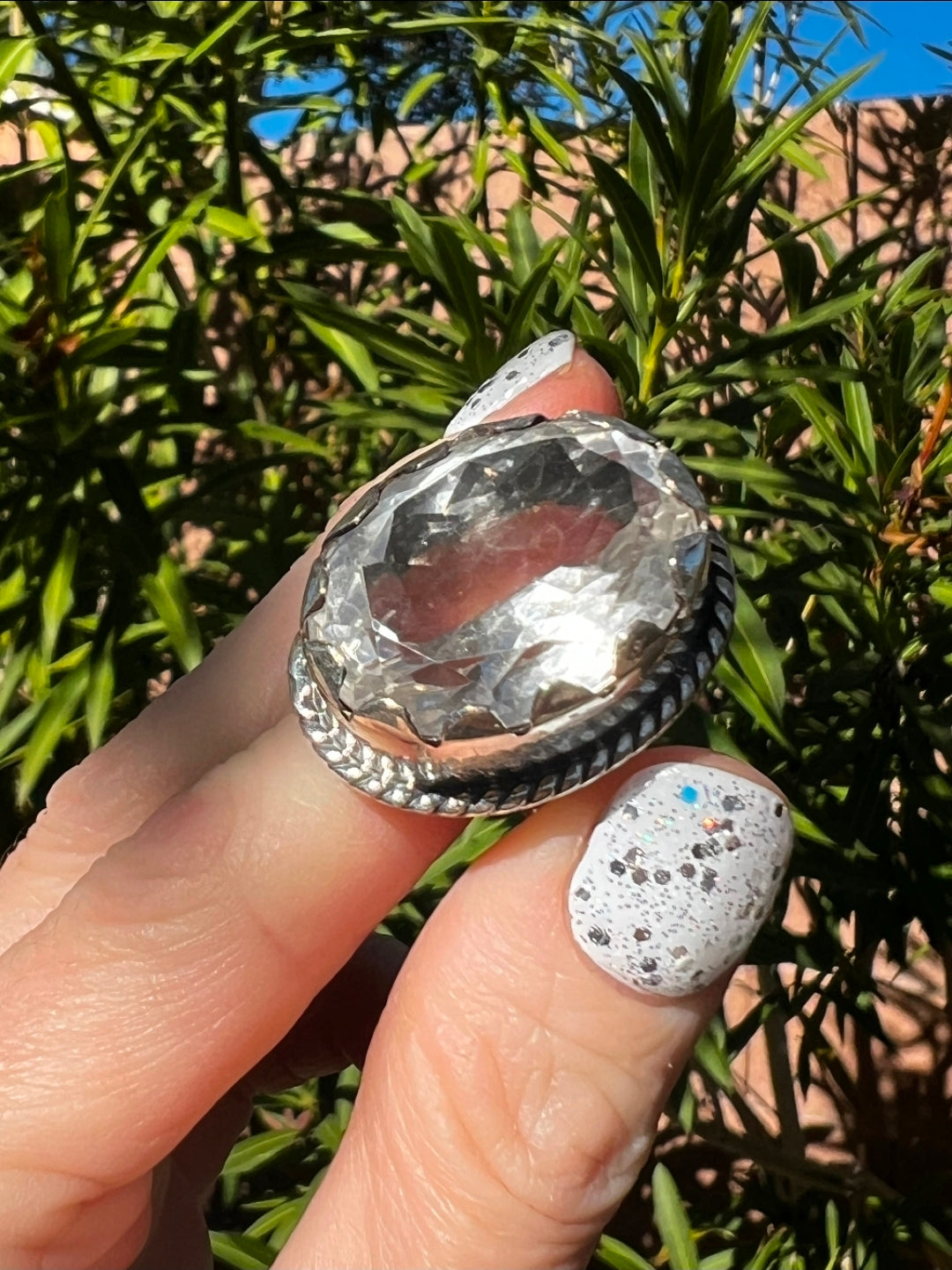 Clear Quartz Ring